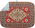 Sanwarm Absorbent Dish Drying Mat, Royal Red Moroccan Microfiber Pad by SanwarmHomeDecor