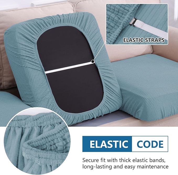 hyha Waterproof Couch Cushion Covers - Image 4