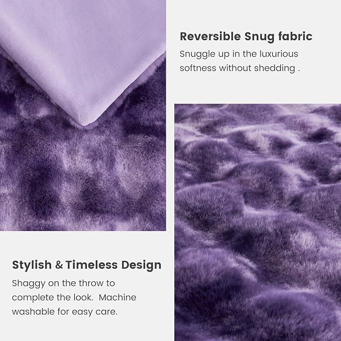 Cozy Bliss Faux Fur Throw Blanket - Image 6