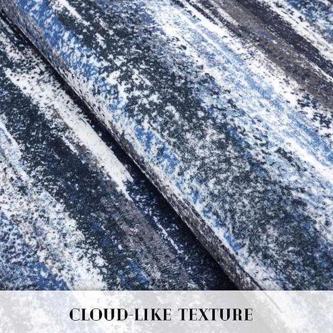Lansny Modern Abstract Runner Rug 2x6 - Image 8