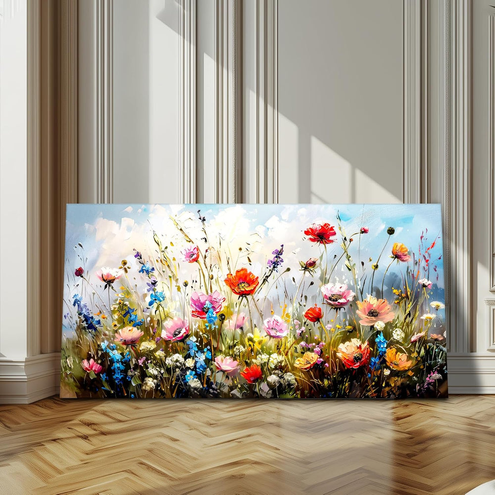 SERIMINO Flower Market Wall Art, Floral Botanical Wall Pictures 20"X40&q...