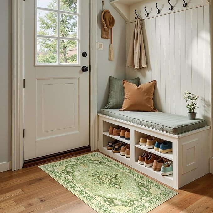 Area Rugs 2'x4' Kitchen Rugs Entry Rug Small Rugs by RELEANY
