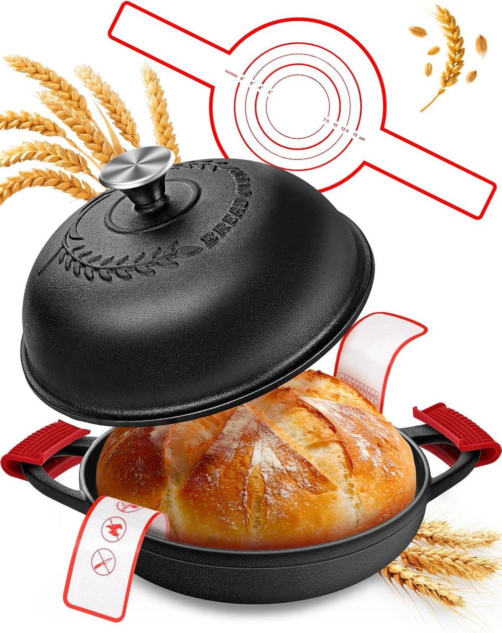 Dutch Oven Bread Baking Pot