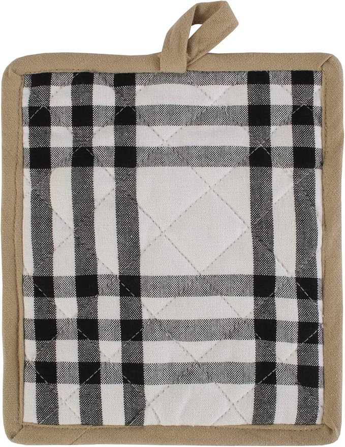 DII Home Sweet Farmhouse Kitchen Collection, Potholder/Oven Mitt/Dishtowel Set - Image 5