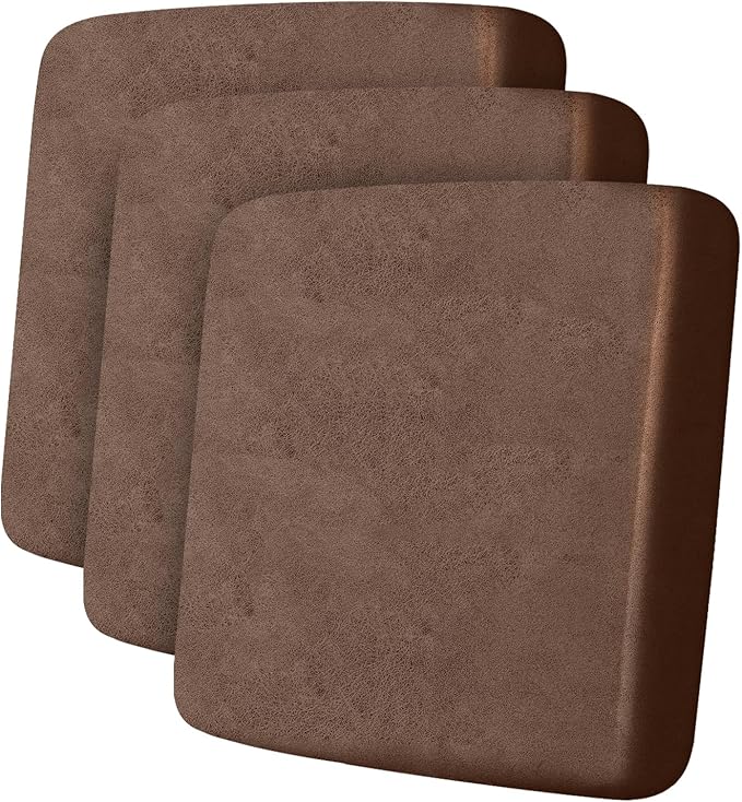 Leather Look Couch Cushion Covers Sofa Seat Slipcovers Sets Couches Furniture by ANARACHON