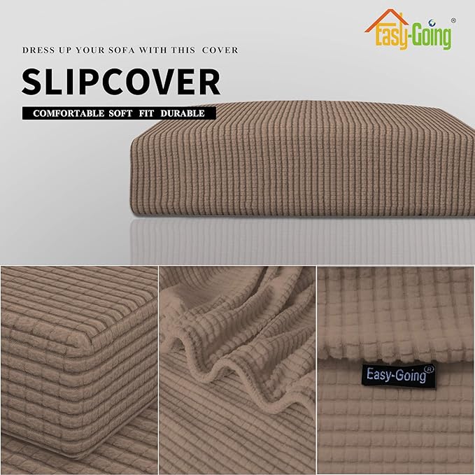 Easy-Going Stretch Cushion Cover Sofa Cushion Furniture Protector Sofa Seat - Image 3