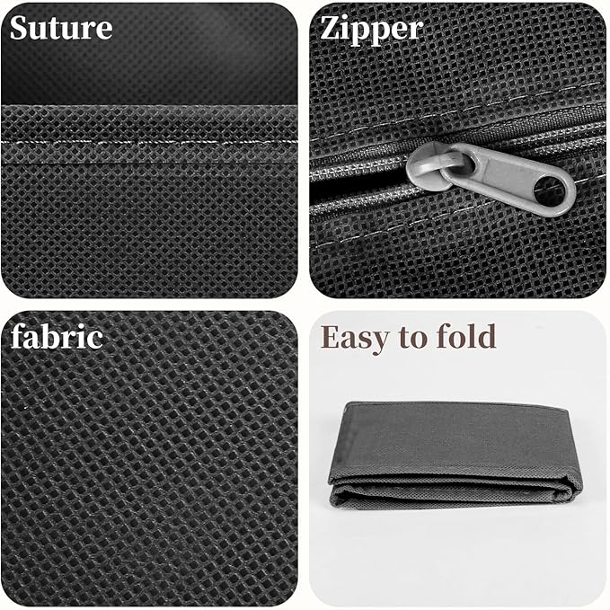 Drawer Organizer Clothes, 16 Pack Dresser Organizer Bins, Foldable Closet - Image 5