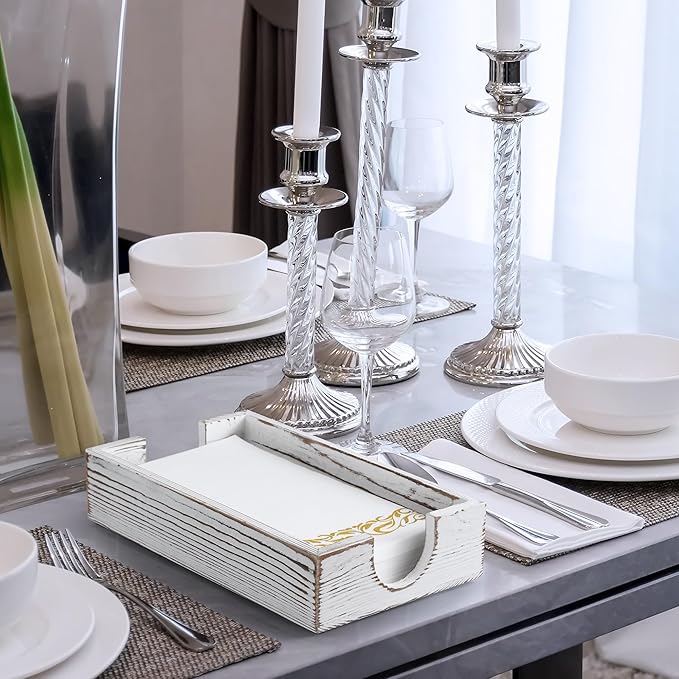 Napkin Holder for Bathroom, Disposable Paper Hand Towel Holder for Bathroom - Image 5