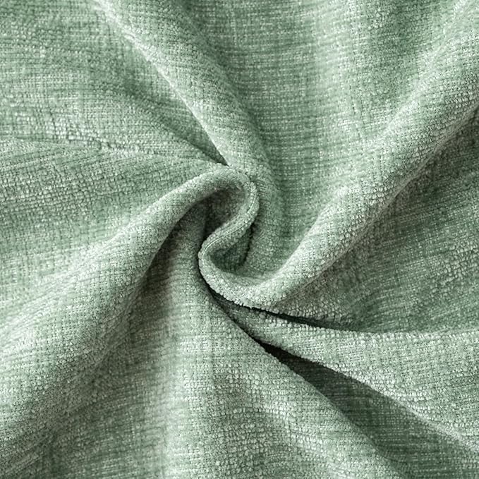 MIULEE Pack of 2 Couch Throw Pillow Covers 18x18 Inch Soft Greyish Green - Image 2