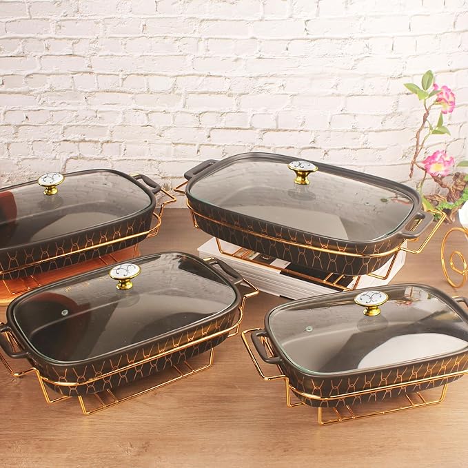 10" x 7" Ceramic Rectangular Casserole Dish - Image 5