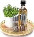Farmhouse Oak 10" Lazy Susan Turntable Organizer by AMH