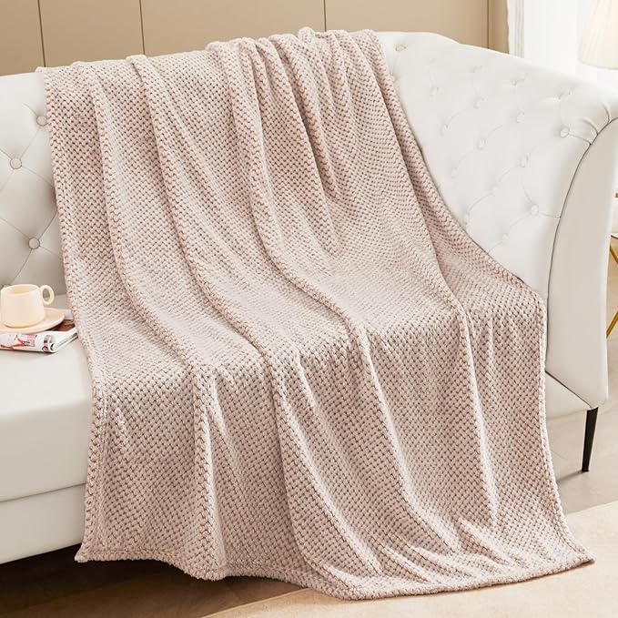 Exclusivo Mezcla Fleece Throw Blanket Extra Large, Super Soft and Warm Blankets - Image 5