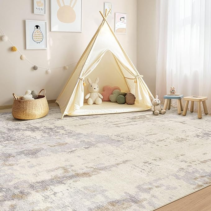 UERMEI 8x10 Area Rug Living Room Rugs - Image 8