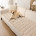 Smiry Couch Cover for Dogs Washable, Non Slip Fuzzy Pet Couch Covers for 3 by Smiry