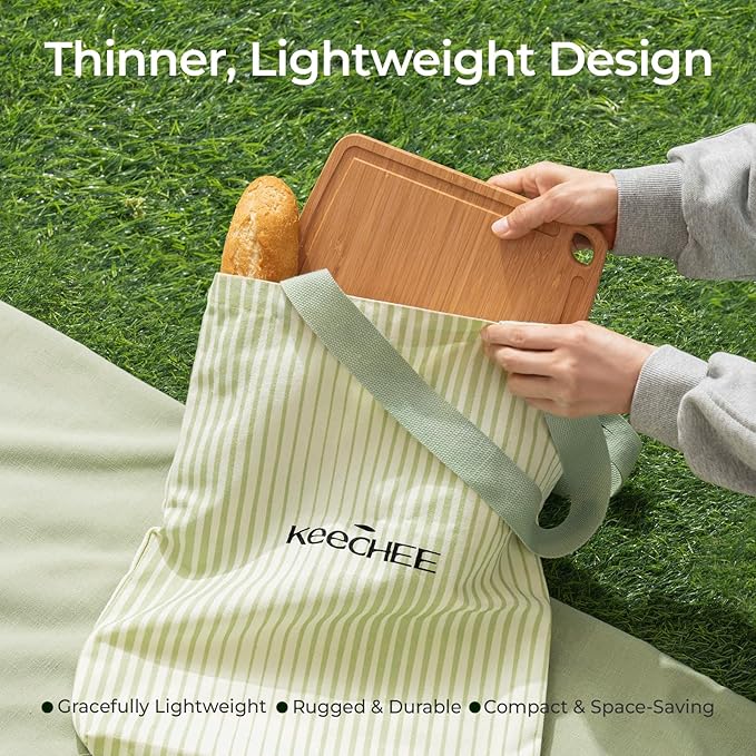 Keechee Dishwasher Safe Bamboo Cutting Board, Lightweight & Durable Wood - Image 9