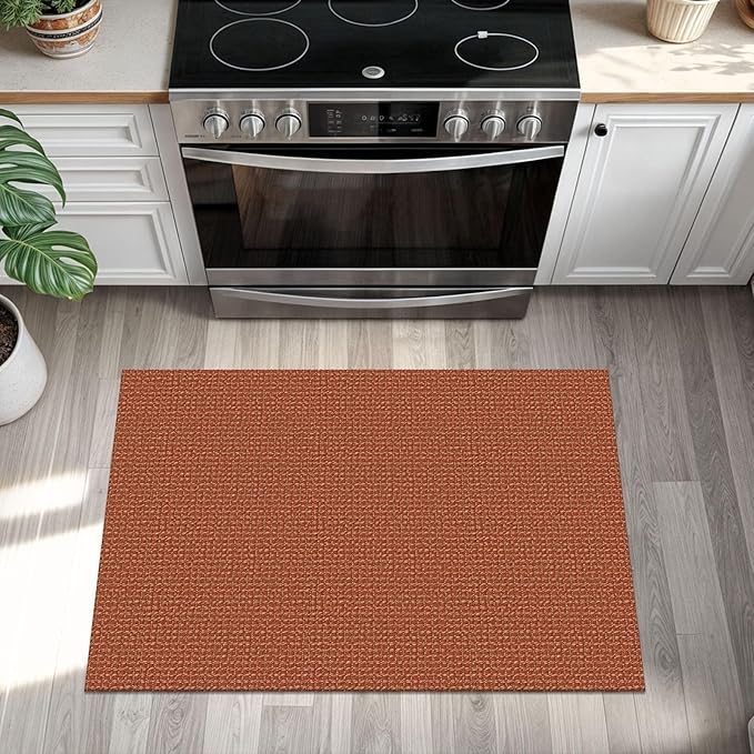 KOZYFLY Indoor Door Mat 2x3 ft Small Area Rugs Washable Front Door Mat Non Slip - Image 2