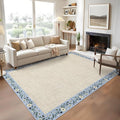 GarveeHome 4x6 Area Rugs for Bedroom Living Room Machine Washable Rugs Floral by GarveeHome