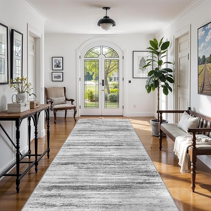 Large Runner Rugs for Hallway 4x16: Non-Slip Washable Wide Carpet - Image 7