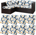 8Pcs Stretch Patio Cushion Covers, Outdoor Couch Covers Replacement, Outdoor by BIETYONE
