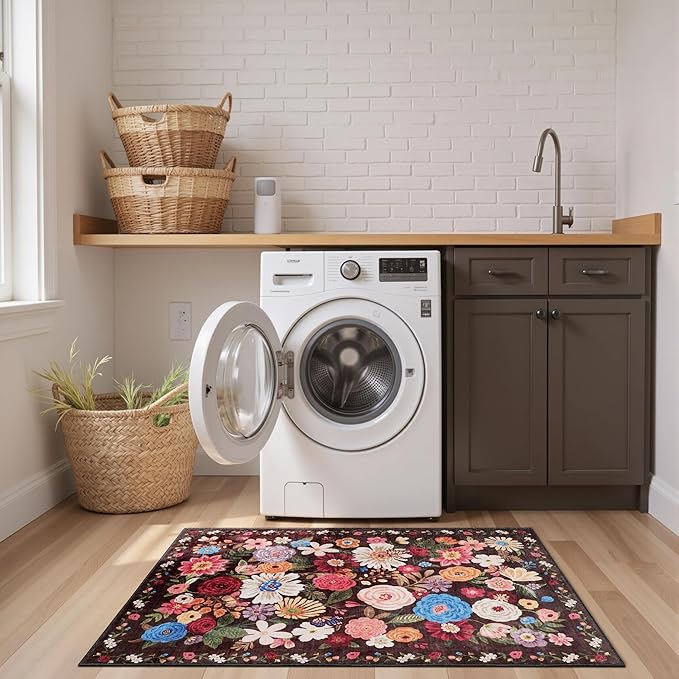 2x5 Entryway Runner Rugs, Non Slip Washable Rugs - Image 4