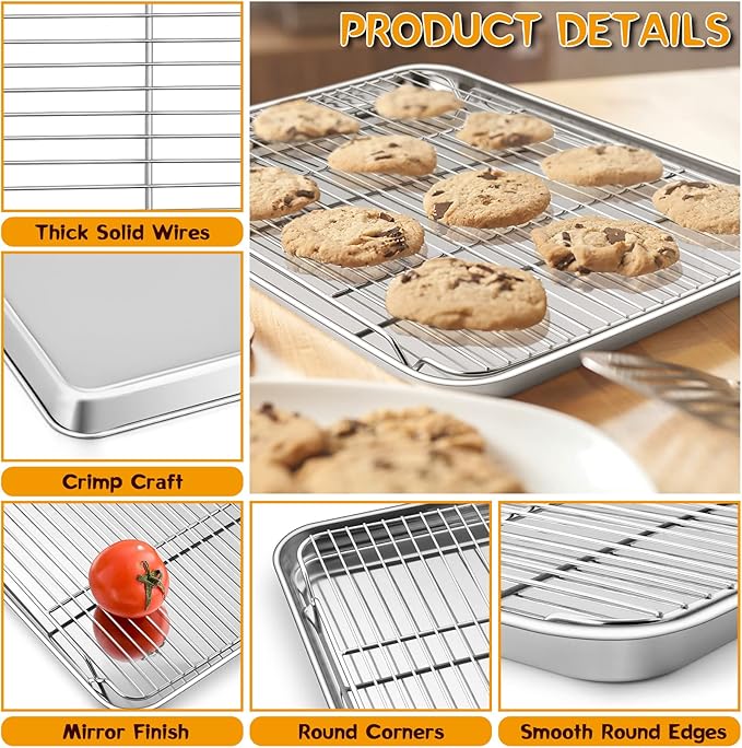 P&P CHEF 17.5 Inch Baking Sheet Pan - Image 3