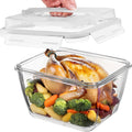 Razab 17 Cups / 132 Oz / 3900ml Large Glass Food Storage Containers by RazabHomeGoods