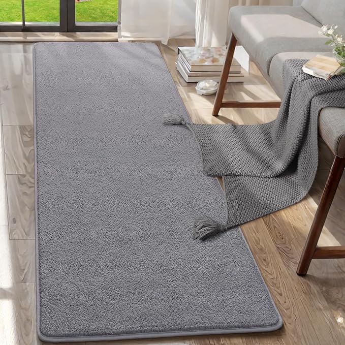 AROGAN Shag Runner Rug for Hallways, 2x6 Feet Washable Rugs - Image 5