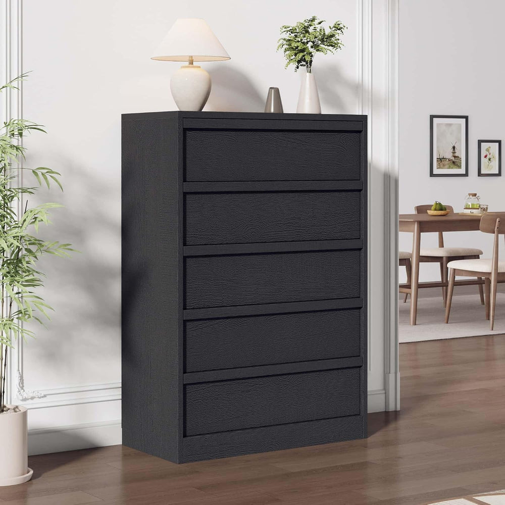 Garvee 5 Dresser for Bedroom, 43.3" Tall Dresser, Freestanding Horizonta...