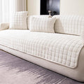 Velvet Couch Cover, Washable Sectional Sofa Cover, Anti Slip Sofa Slipcovers by MDSASFD