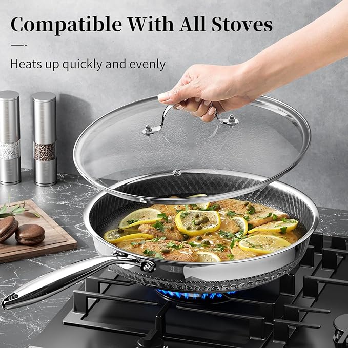 Stainless Steel Frying Pan