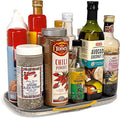 Mighty Susan Organizer for Cabinet Steel-Reinforced 1-Tier Rotating Kitchen by InspiredProducts
