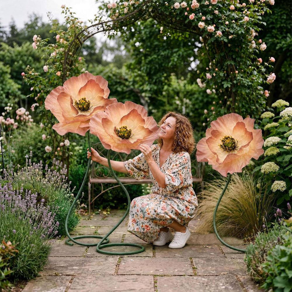 3 PCS 5ft Giant Artificial Flower for Wedding & Birthday Party