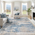 XLUEZ 8x10 Area Rugs for Living Room, Washable Modern Abstract Large Area Rug by XLUEZ