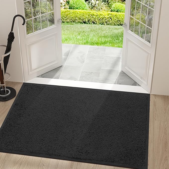 Mibao Dirt Trapper Door Mat for Indoor Outdoor, Waterproof All-Season, - Image 2