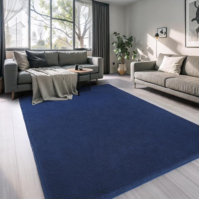AROGAN Modern Shag Area Rug for Living Room, 5x7 Feet Washable Rugs for Bedroom - Image 7