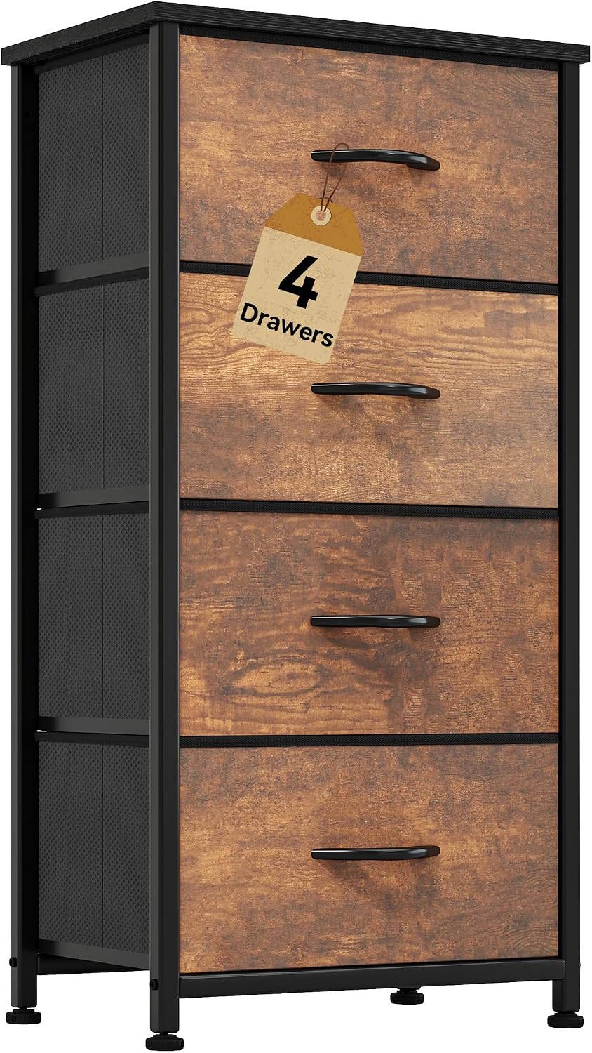 DWVO Dresser with 4 Drawers