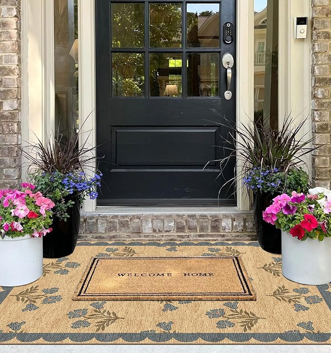 3x5 Floral Entry Rug