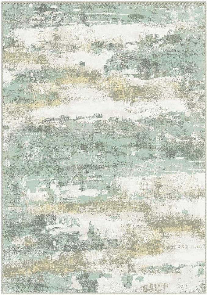 Area Rugs 6x9 for Living Room Bedroom, Modern Abstract Machine Washable Rug - Image 5