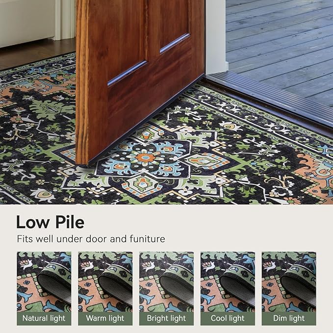 Lofus 6x9 Washable Area Rugs, Large Area Rug - Image 8