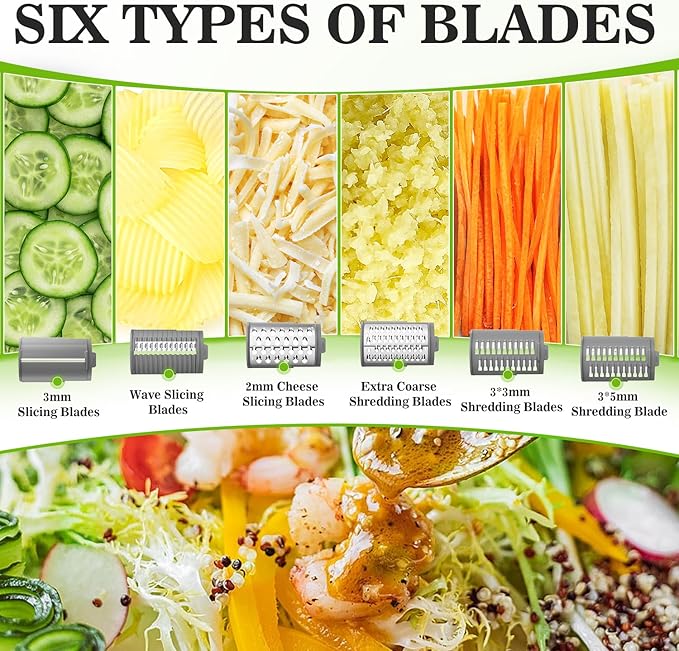 Electric Cheese Grater Salad Maker - Image 2