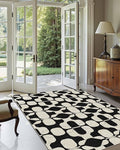 Latte&Fog 3x5 Entryway Rug, Vintage Washable Area Rug, Boho Non Slip Low Pile by LatteFog