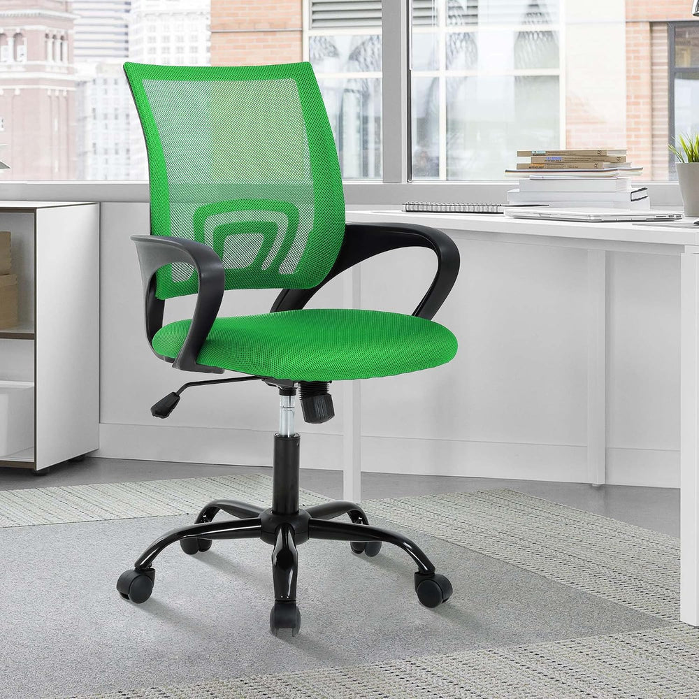 MKDLUFEI Office Chair, Ergonomic Cheap Desk Chair with Lumbar Support, Adjust...