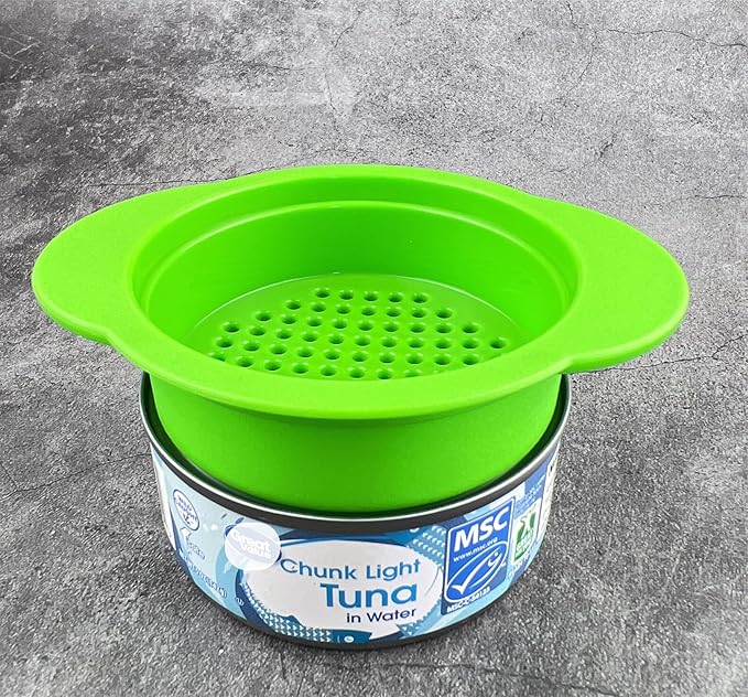2 Pack - Can, Colander Strainer, Food Grade Plastic, Unibody Design, Dishwasher - Image 3