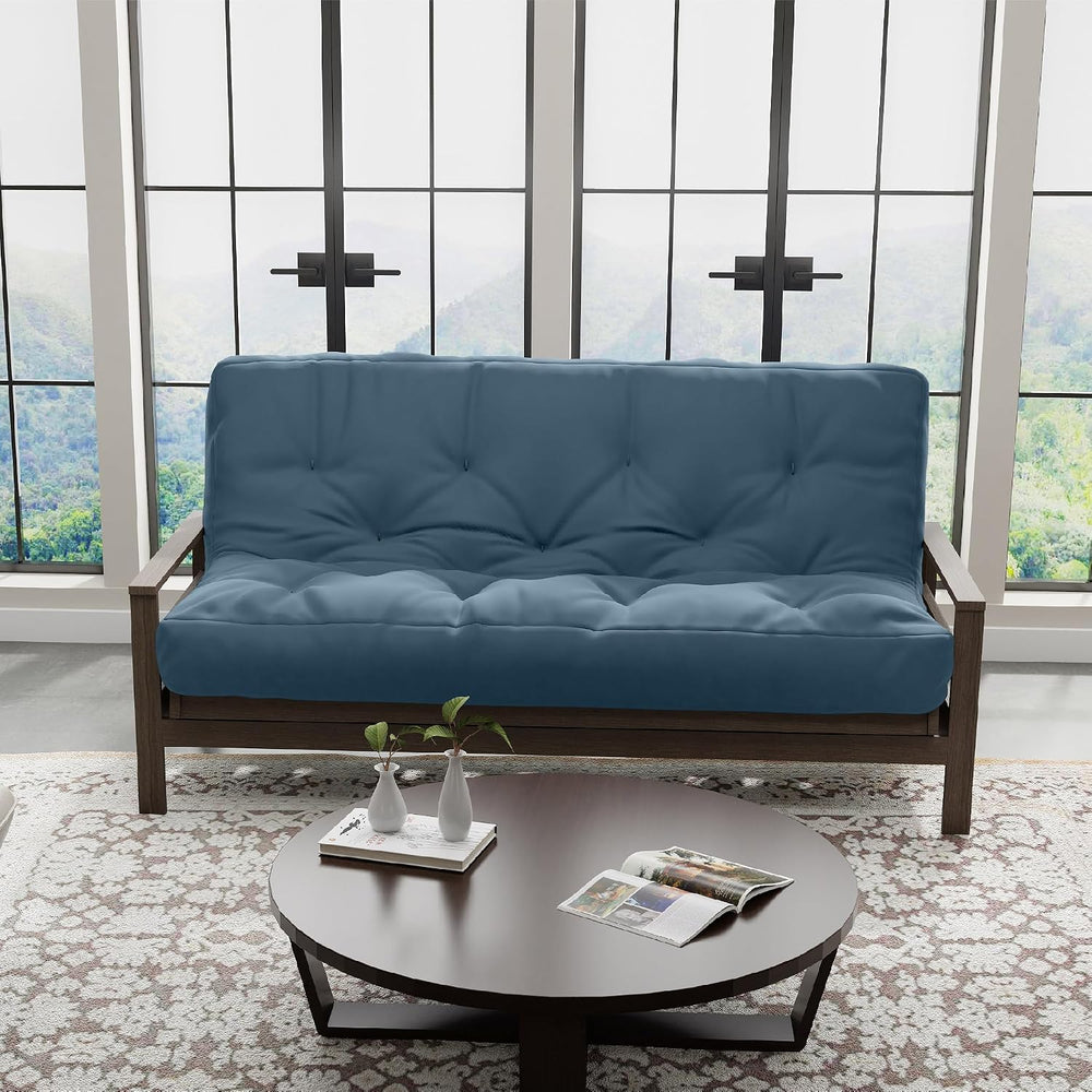 Loosh Home | 10" Full Size Futon Sofa Bed Pocket Coil Foam Mattress - US...