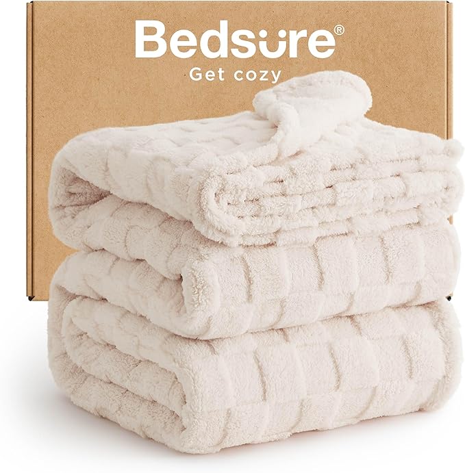 Bedsure GentleSoft Blankets Queen Size by BEDSURE