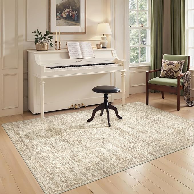 3x5 Washable Area Rug for Entryway, Soft Kitchen Rugs Non Slip for Dining Room - Image 5