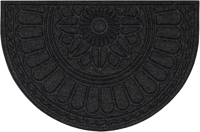 Mohawk Home Entryway Door Mat 2' X 3' All Weather Outdoor Non Slip Recycled - Image 2