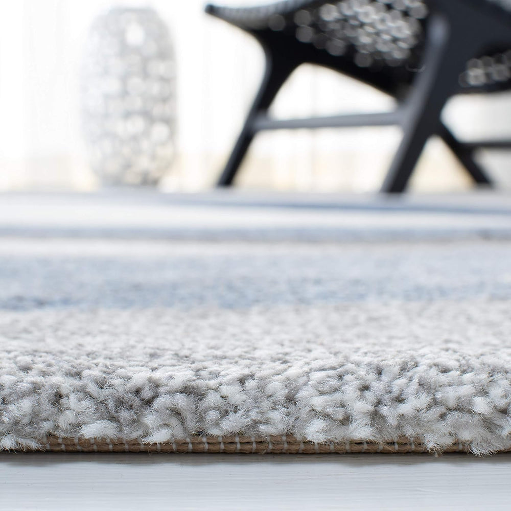 SAFAVIEH Hollywood Collection Area Rug - 9' x 12', Grey & Blue, M...