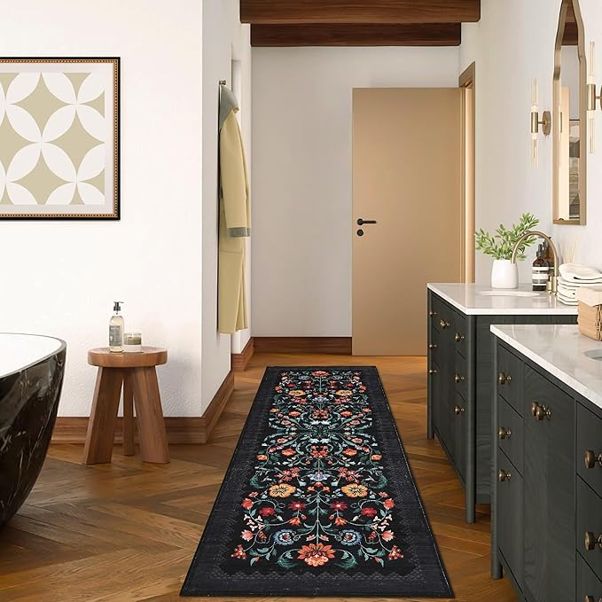 GarveeHome Floral Rug 2x6 Runners - Image 3