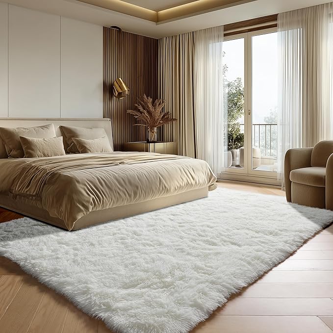 ONASAR Cream White 6x9 Area Rugs - Image 4